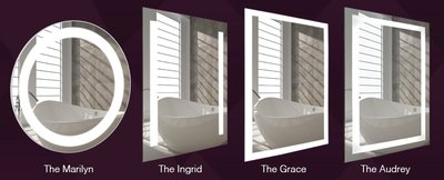 LED Mirror Marquess Series side by side
