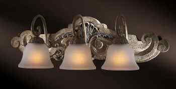 Triple Downward Facing Wall-Mounted Sconces