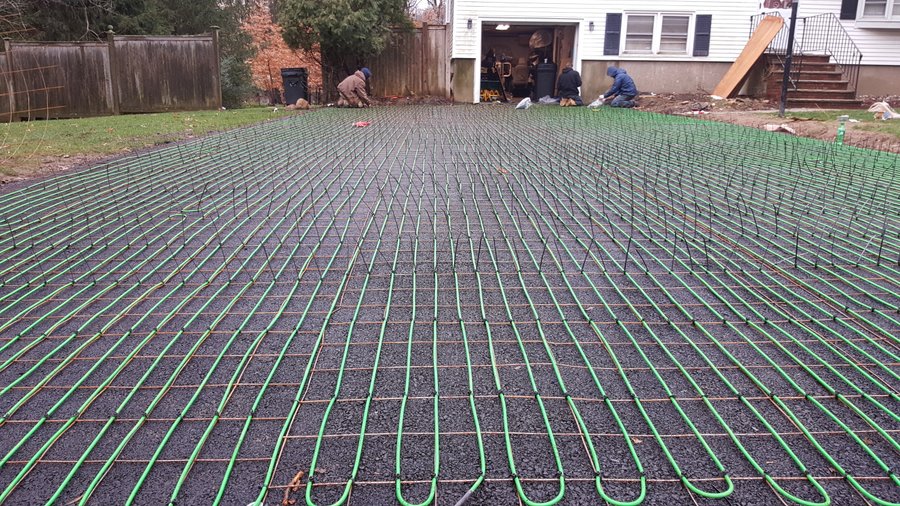 Lotacki Snow Melt Cable Installation 2 full coverage for asphalt heated driveway