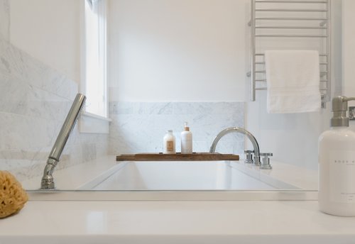 Luxurious Lakewood Bathroom Remodel bathtub