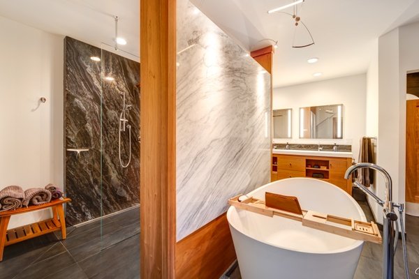 Luxury Spa Bathroom with Floor Heating copy BEDFORD, NH