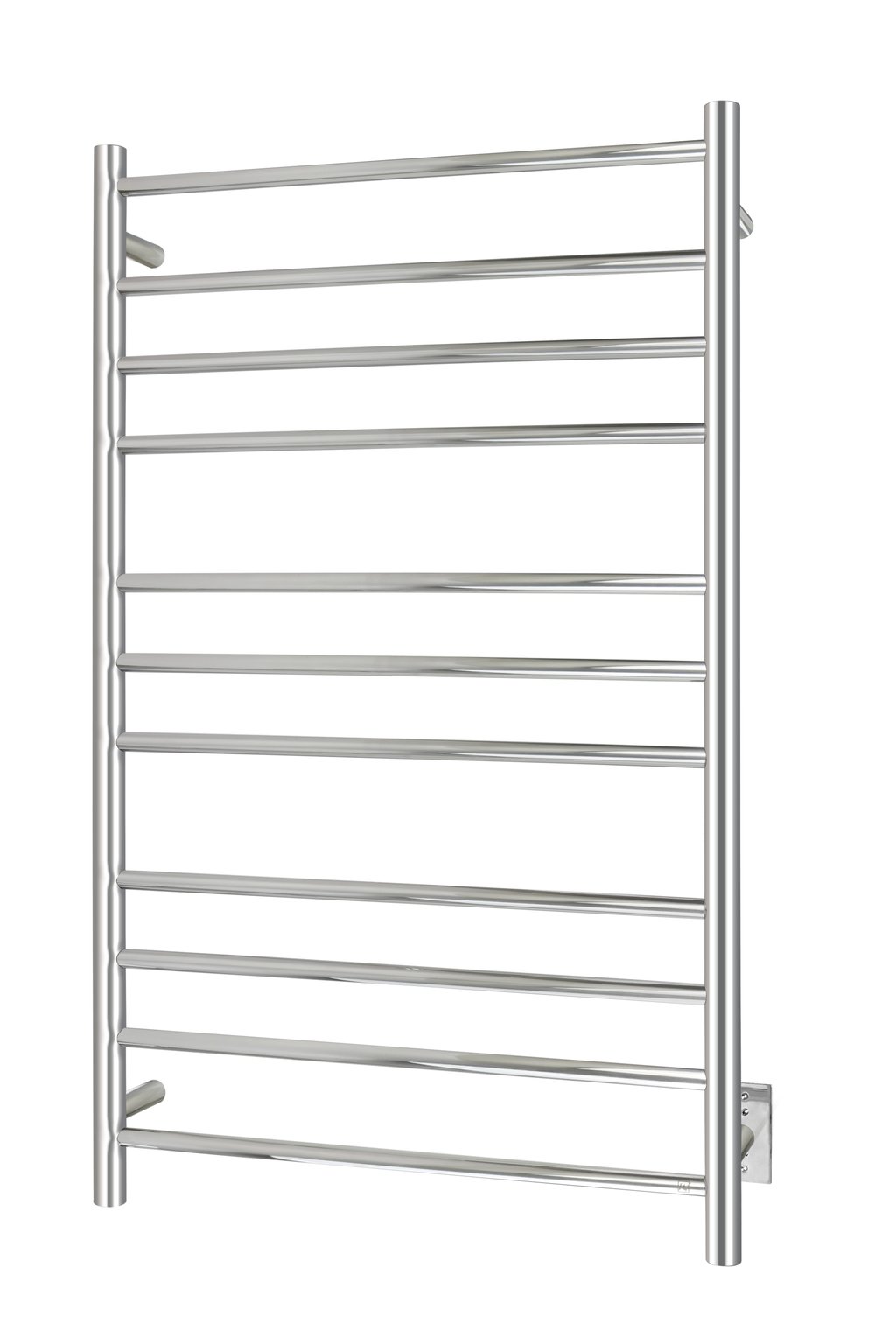 TWS4MLT11PH Malta Towel Warmer, Polished, Hardwired, 11 Bars TWS4