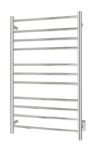 Malta Towel Warmer, Polished, Hardwired, 11 Bars