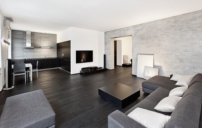 Many homeowners are choosing an open-concept design to integrate their kitchen and living space
