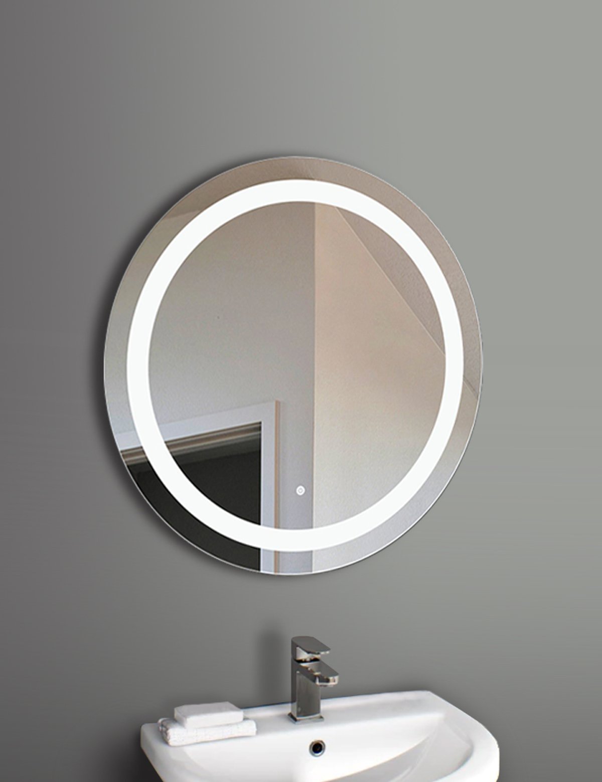 Marilyn Marquee Series LED Mirror Lifestyle MR-27RND-MRL