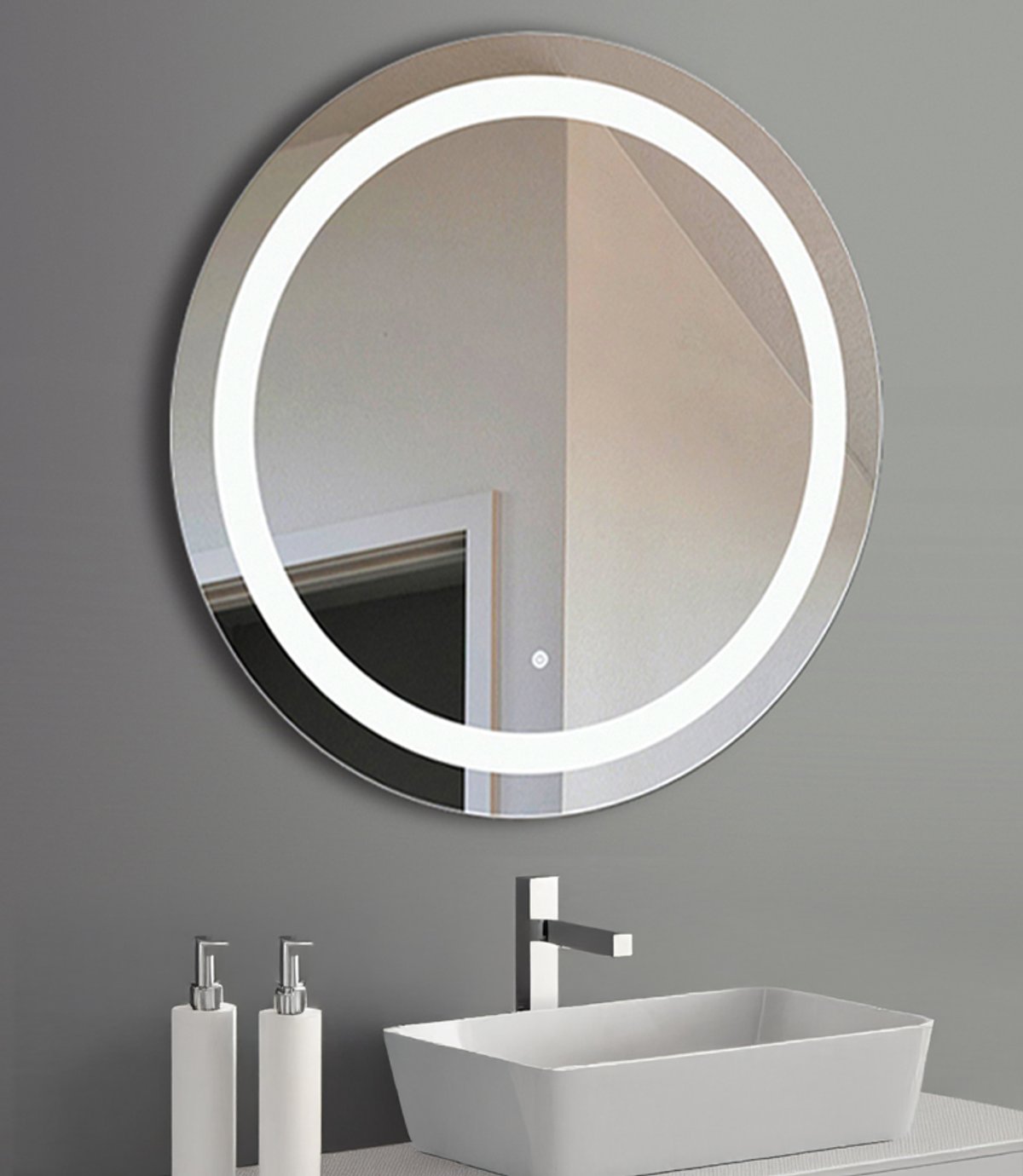 Marilyn Marquee Series LED Mirror Lifestyle MR-27RND-MRL