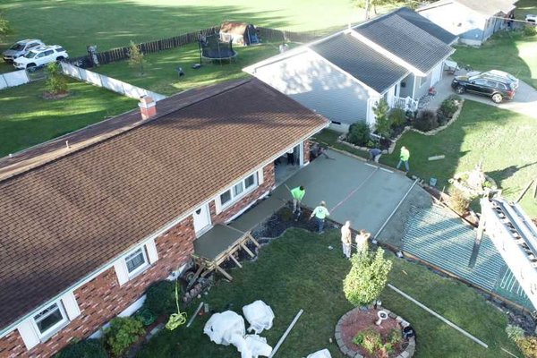 Mark Heston CN21984155 Share Your Story Heated Driveway Embedding Snow Melting Mats in Concrete