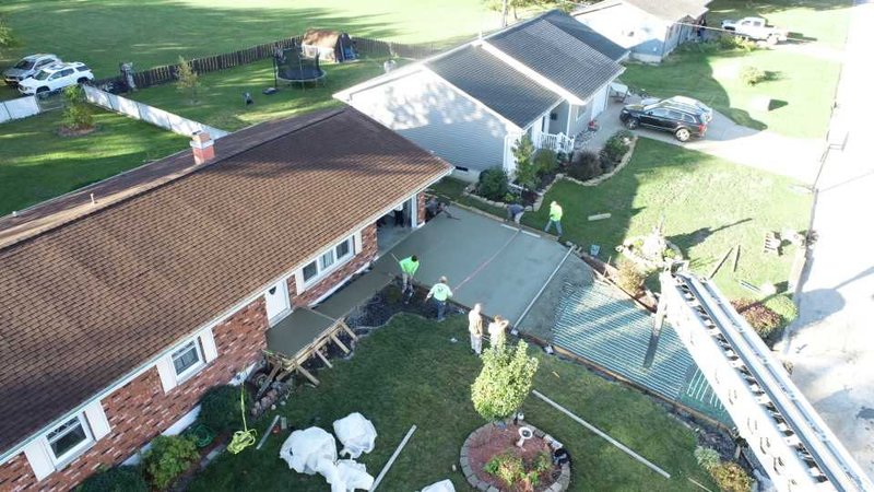 Mark Heston CN21984155 Share Your Story Heated Driveway Embedding Snow Melting Mats in Concrete