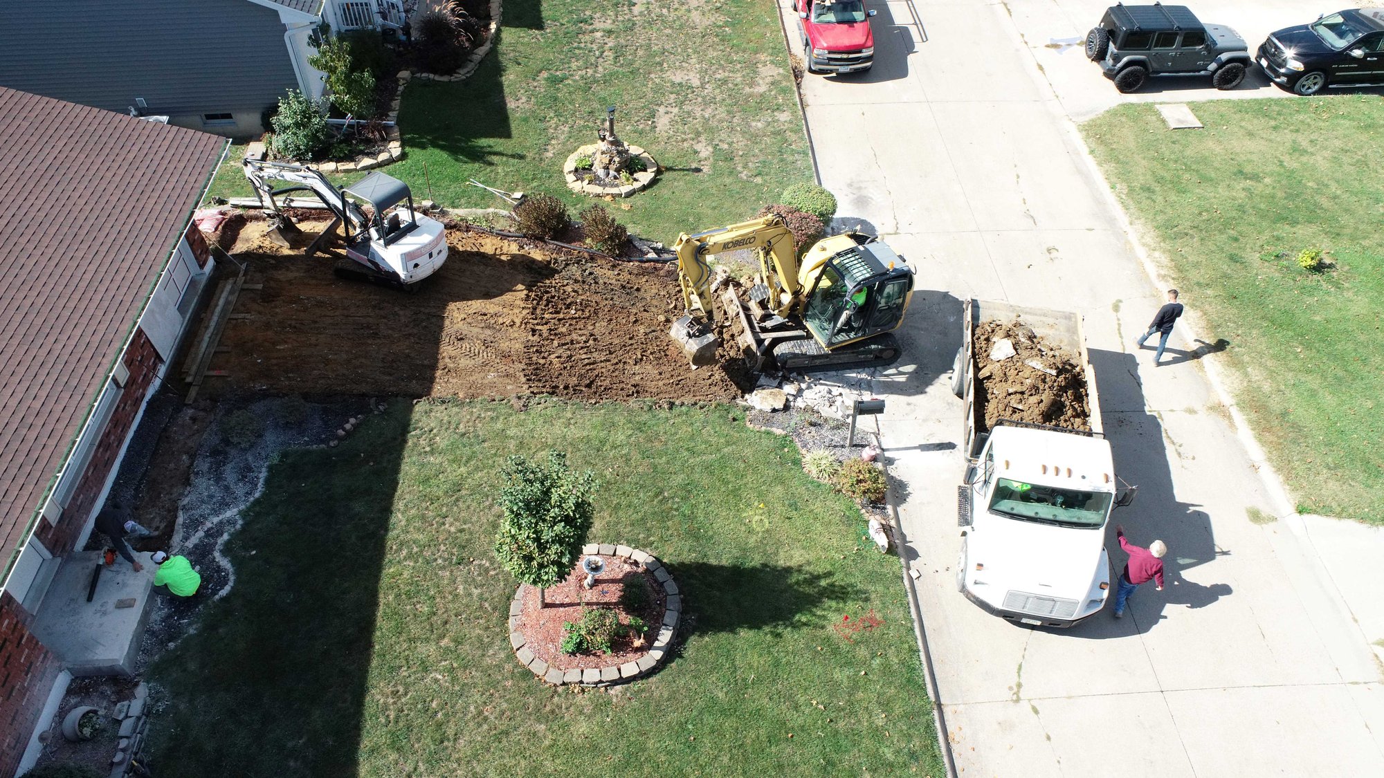 Mark Heston CN21984155 Share Your Story Heated Driveway Removing Old Driveway