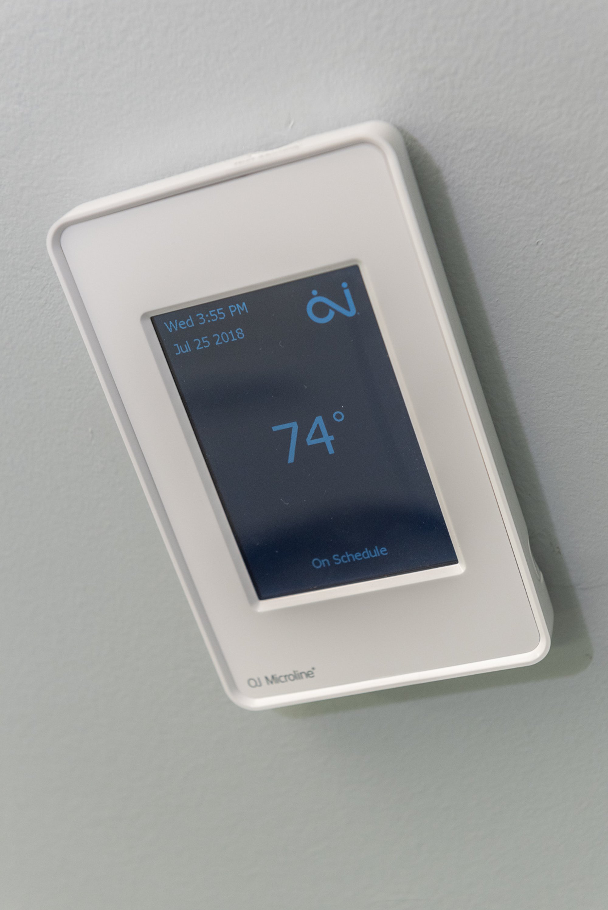 Master Bath floor heating thermostat