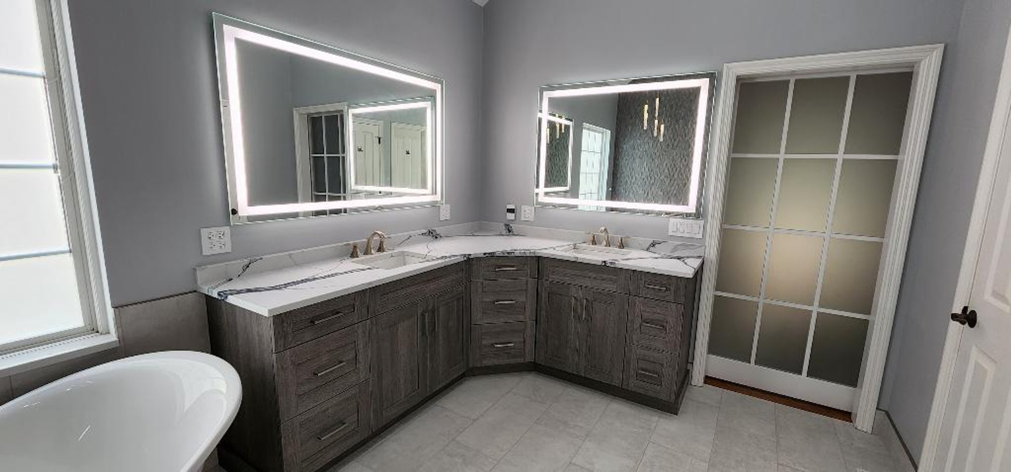 Master Bath Remodel_Vanity area