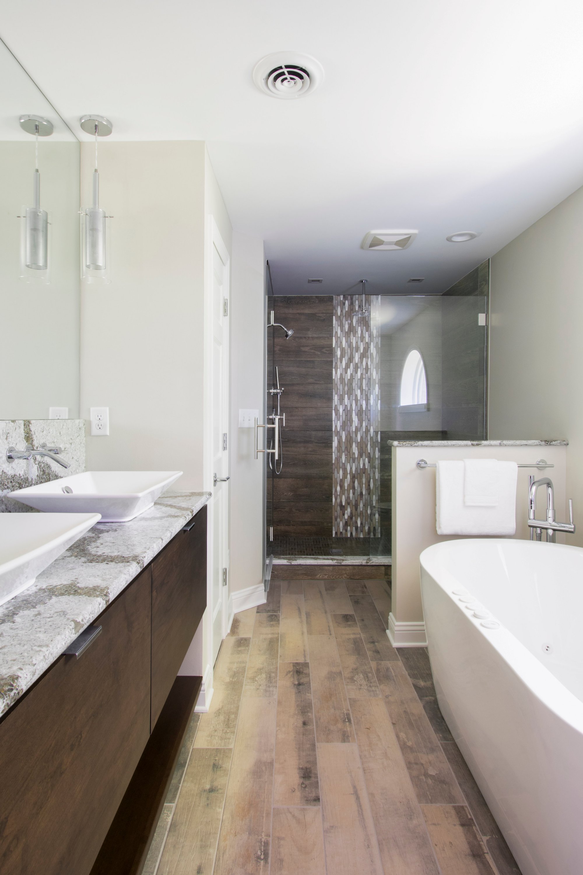 Master Bath with Floor Heating PEWAUKEE, WI
