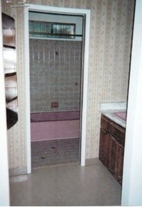 master bathroom before remodel