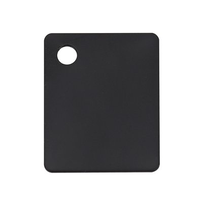 Towel Warmer Finish Sample, Matte Black