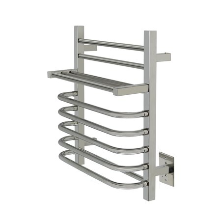 Maui Towel Warmer, Polished, Hardwired, 7 Bars (TWS1-MAU07PH)