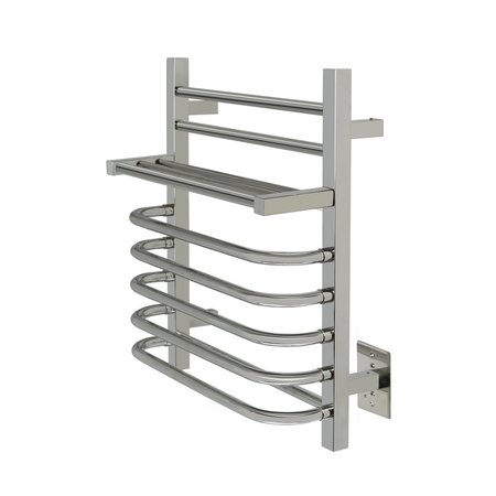 Maui Towel Warmer, Polished, Hardwired, 7 Bars (TWS1-MAU07PH)