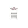 Maui Towel Warmer: Luxurious 7-Bar Bathroom Heating Solution