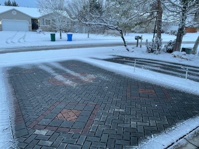 Luxury Snow Melting: Heated Paver Driveway, Walkway, and Stairs in Riverton, UT