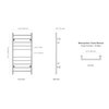 Metropolitan Towel Warmer Dimensions