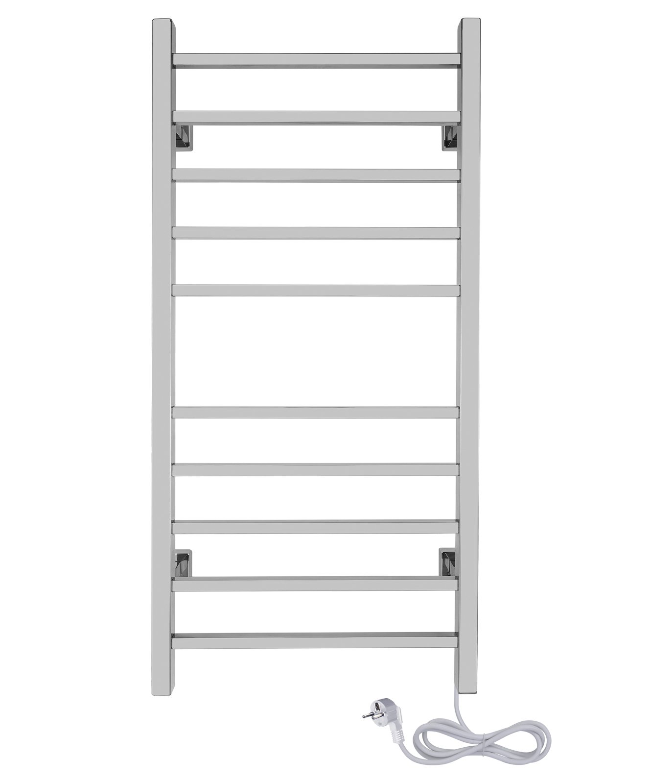 Metropolitan Towel Warmer, Polished, Dual Connection, 10 Bars