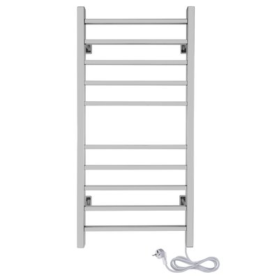 Metropolitan Towel Warmer, Polished, Dual Connection, 10 Bars