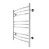 Polished Towel Warmer Midnight Austrian Crystals