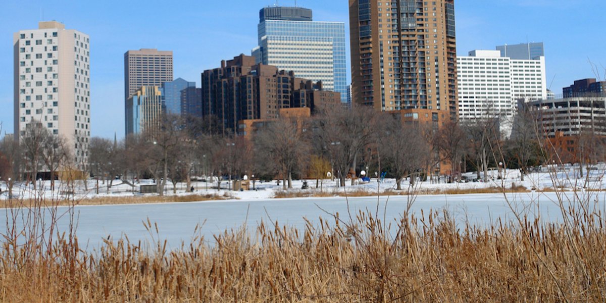 Minneapolis Winter Skyline