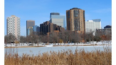 Minneapolis Winter Skyline