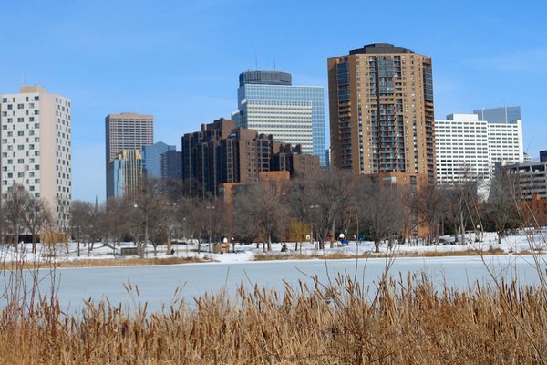Minneapolis Winter Skyline