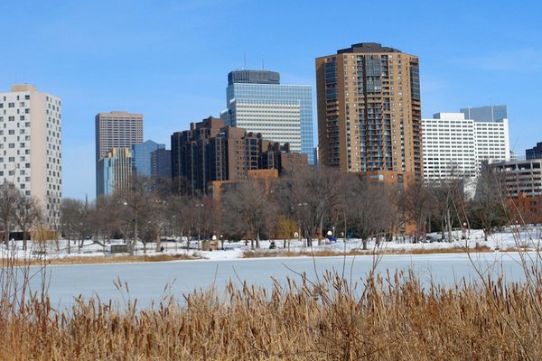 Minneapolis Winter Skyline