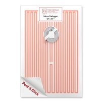 Rectangular 12ʺ x 18ʺ Mirror Defogger