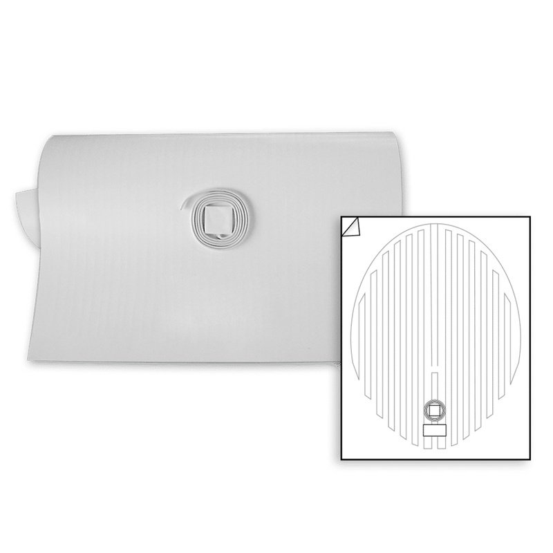 Mirror Defogger 18in x 26in Oval FFM-1826OV