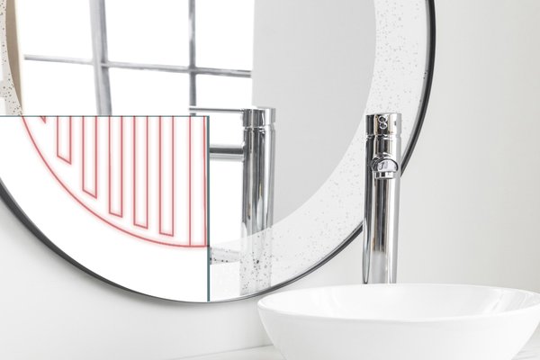 Mirror Defogger Circle