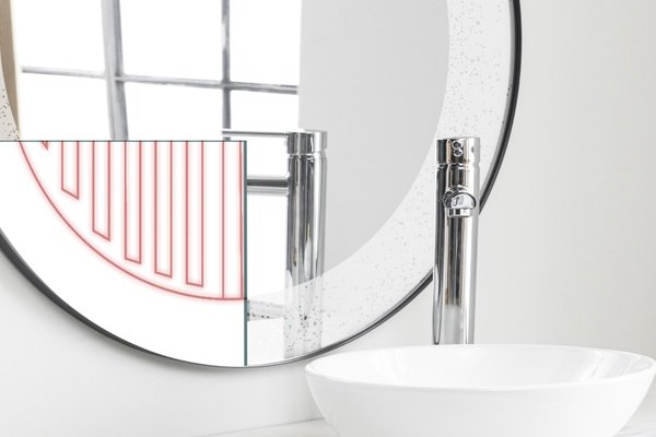 Mirror Defogger Circle