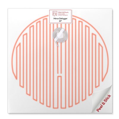 Circular 20ʺ Mirror Defogger