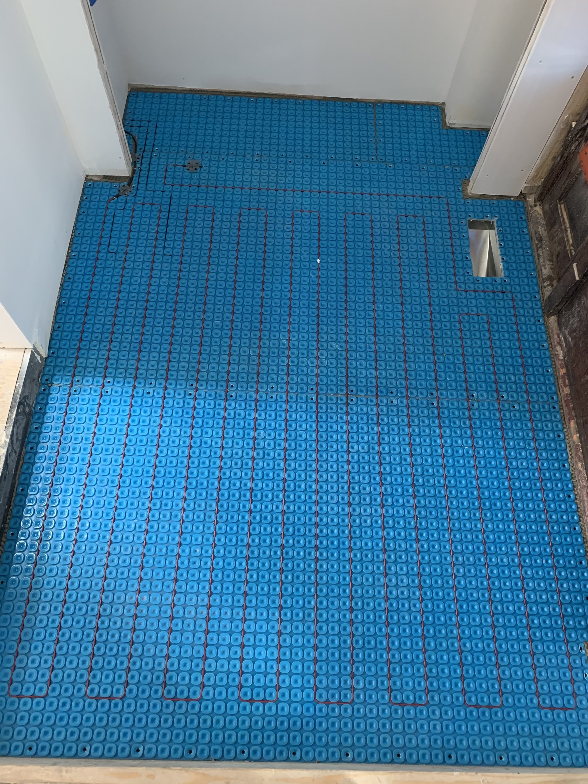 Mudroom Heated Floor Installation MORTON GROVE, IL