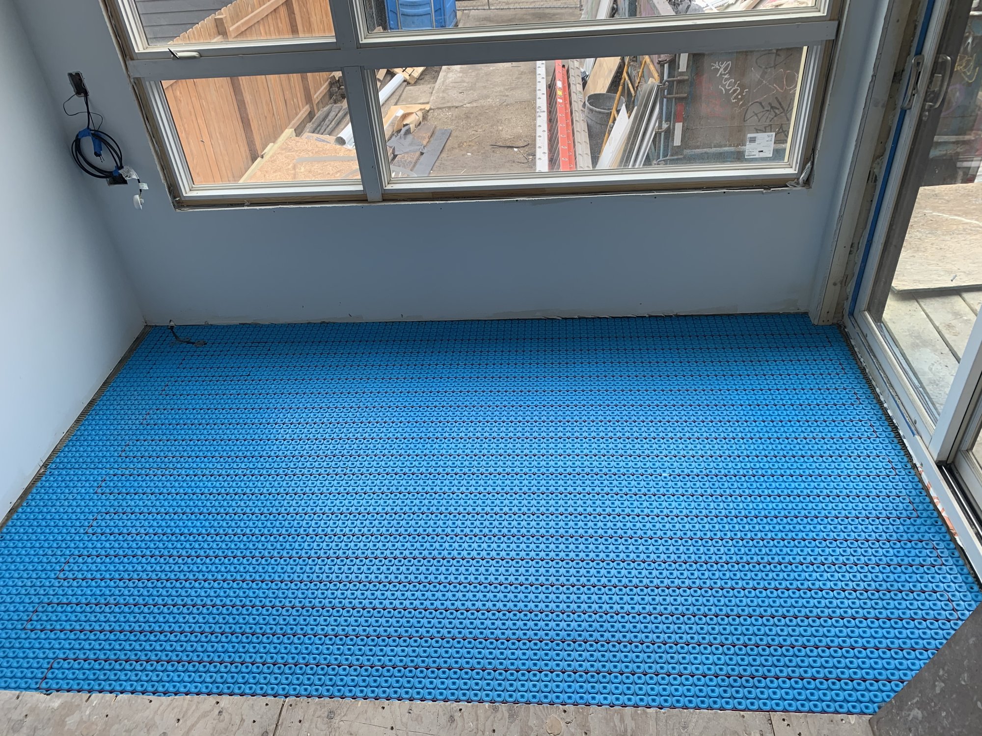 Mudroom Heated Floor Installation MORTON GROVE, IL