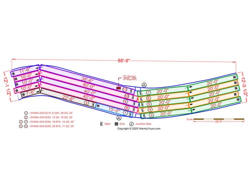 Nassir Maali Project Installation Plan for Heated Driveway