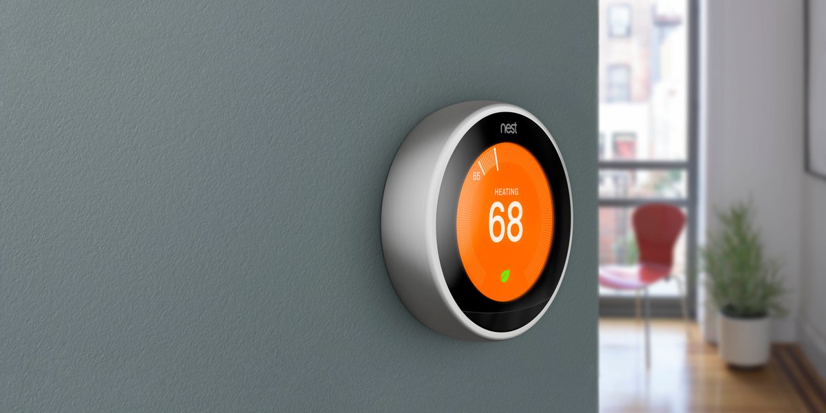 Nest thermostat heating