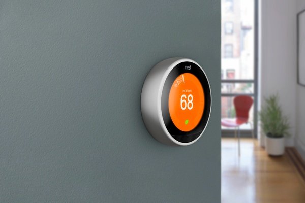 Nest thermostat heating