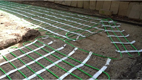 Never Shovel Again: Electric Heated Walkway & Stair Install