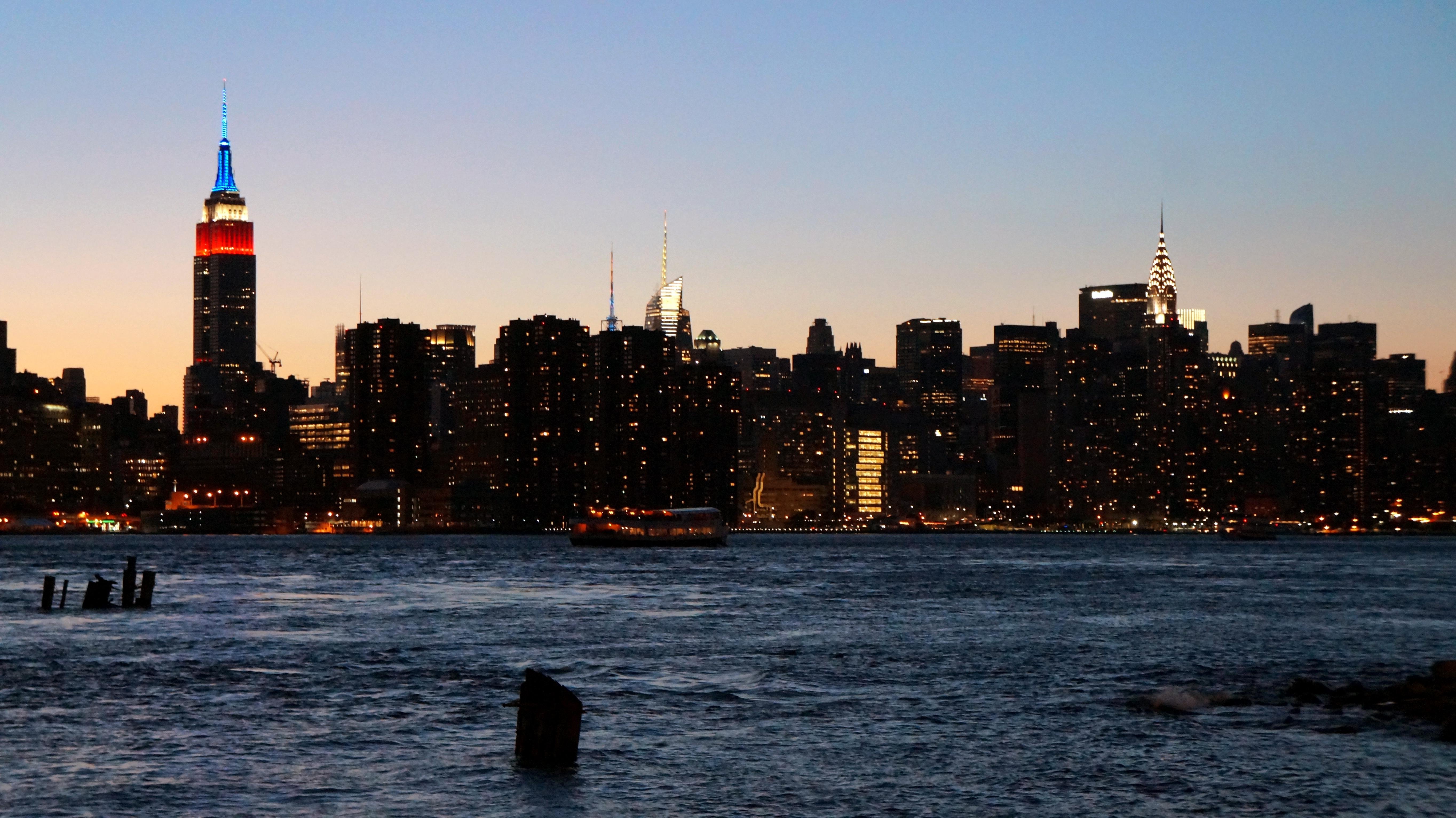 New York City Skyline from a Distance