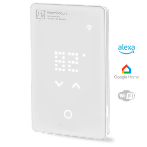 nJoy UWG5 wifi thermostat with Alexa WiFi and Google Home logo