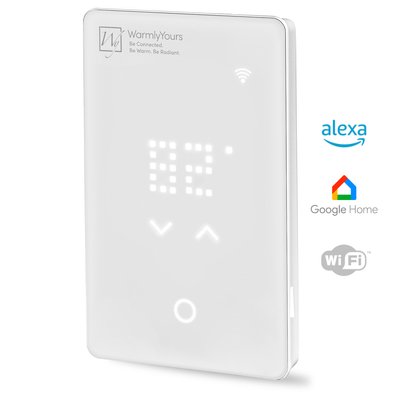 nJoy UWG5 wifi thermostat with Alexa WiFi and Google Home logo