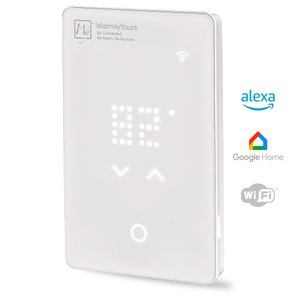nJoy UWG5 wifi thermostat with Alexa WiFi and Google Home logo
