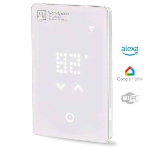 nJoy UWG5 wifi thermostat with Alexa WiFi and Google Home logo
