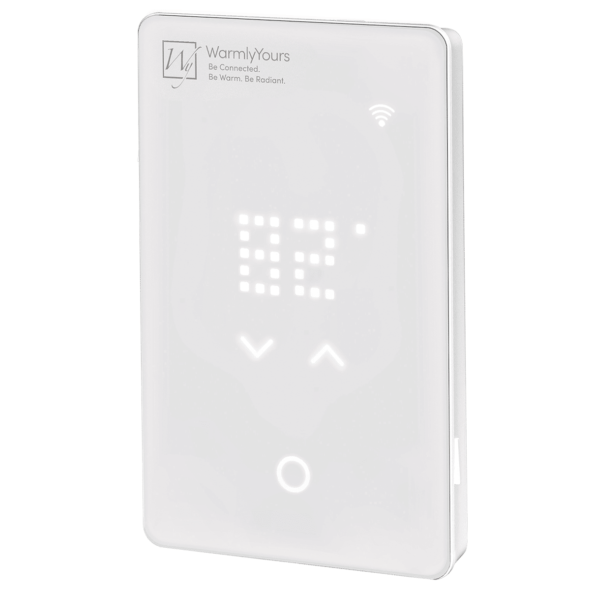 nJOY WiFi Thermostat UWG5 Angle Hero