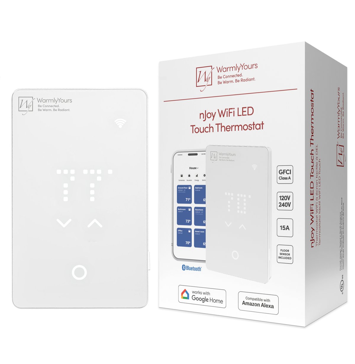 nJOY WiFi Thermostat UWG5 with BOX