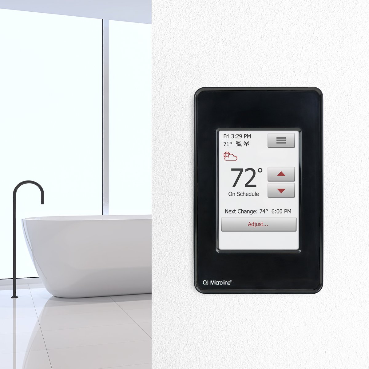 nSpire Touch WiFi Black UWG4-4999-B Lifestyle
