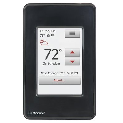 nSpire Touch WiFi Programmable Thermostat (Black)